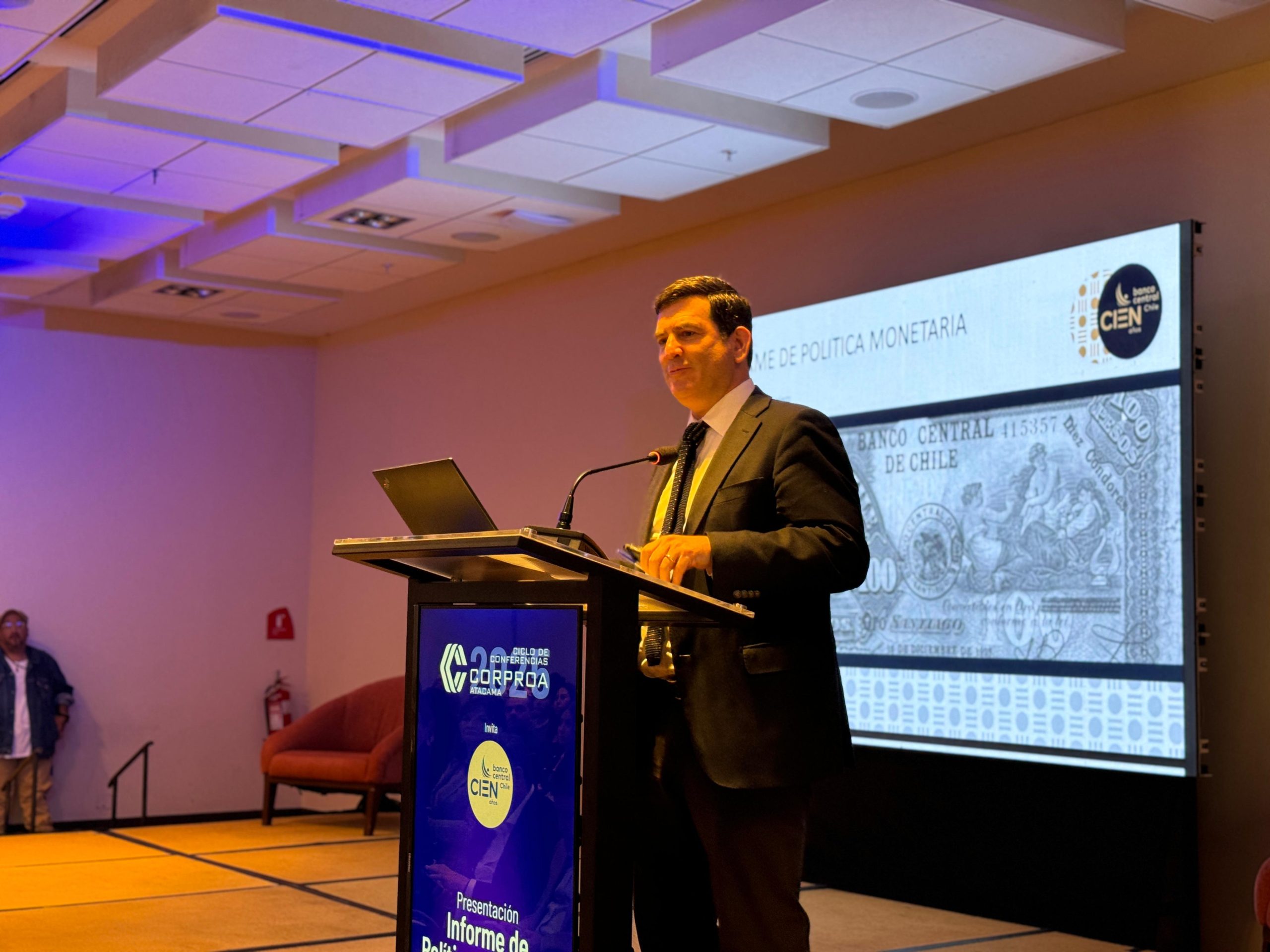 CORPROA y el Banco Central presentan el Informe de Política Monetaria en Atacama